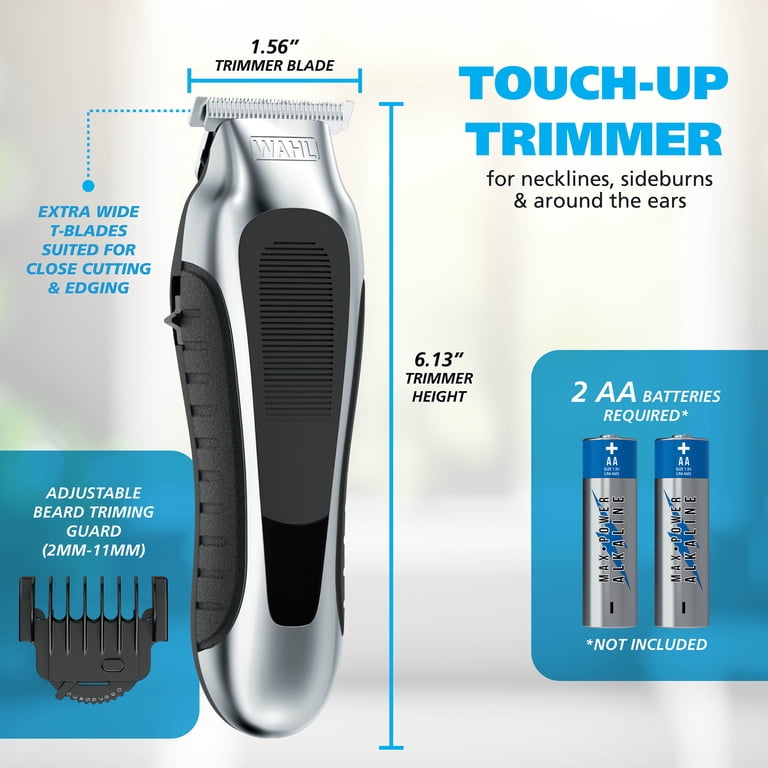 Wahl LI+ Deluxe Chrome Pro Cordless Hair Clippers & Beard Trimmer