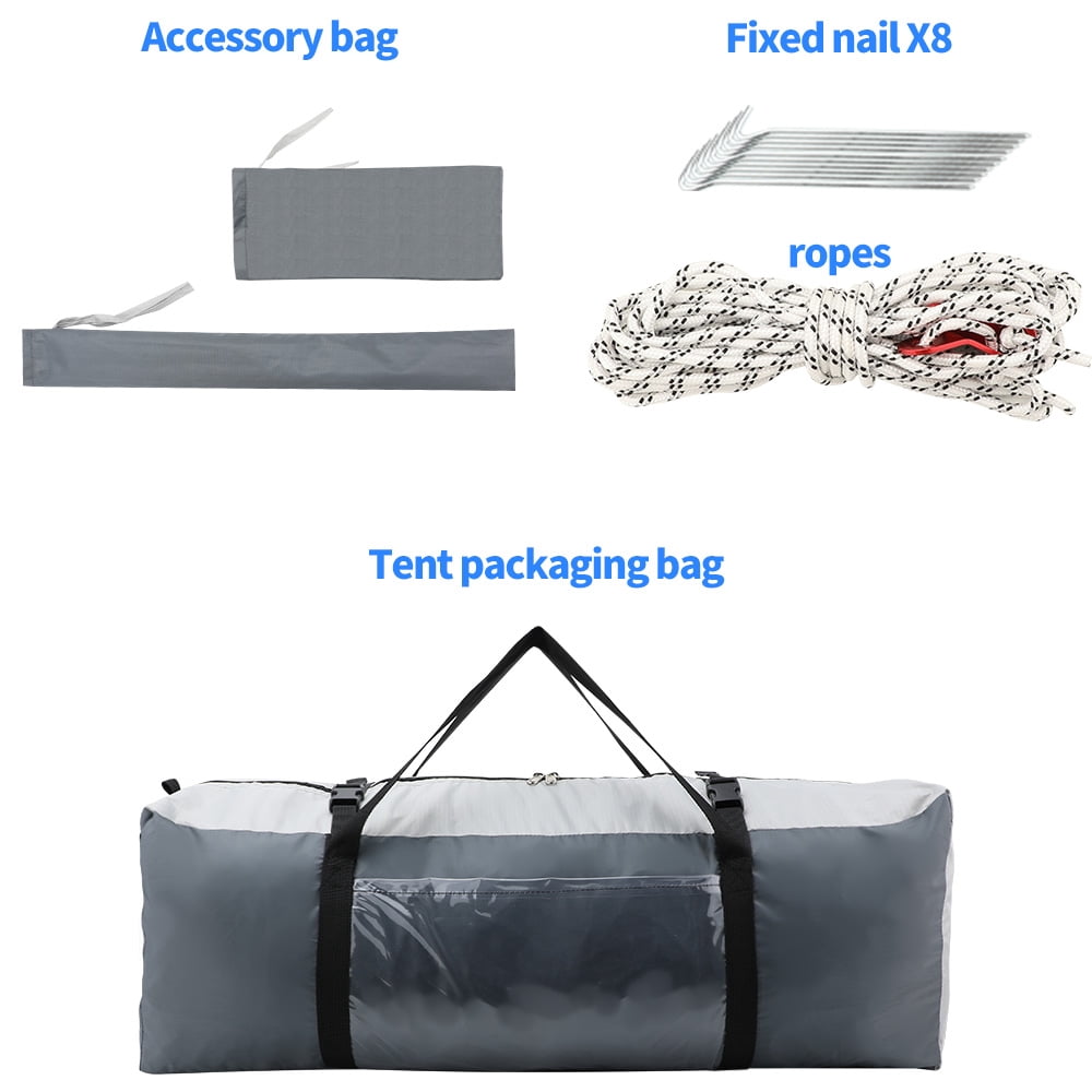 3-4 Person Dome Tent with Carry Bag Self inflating tent