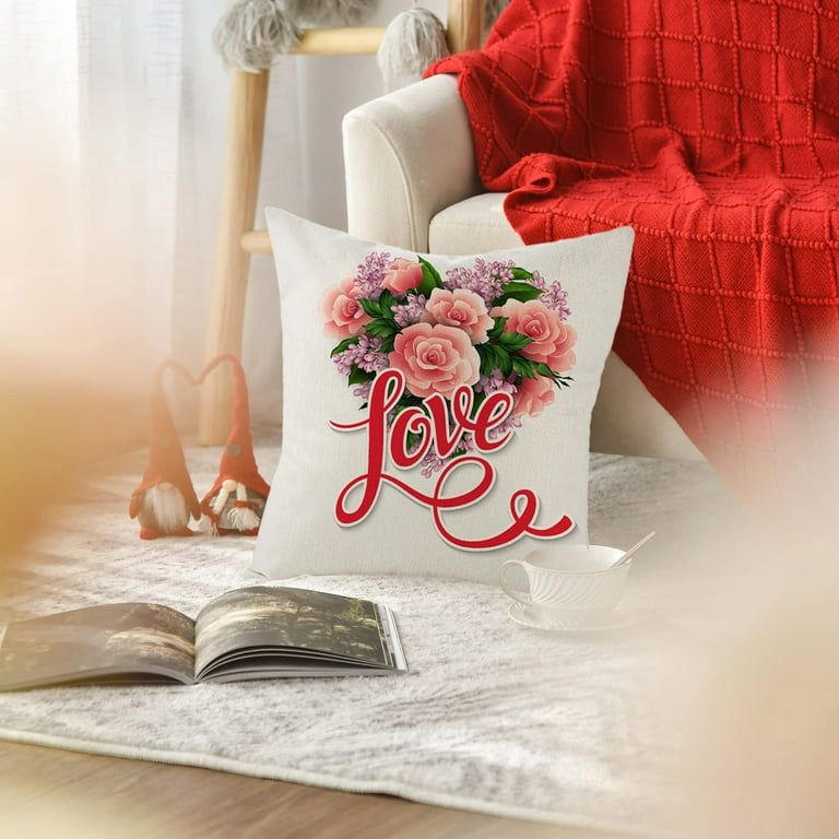Linen pillow store covers 18x18