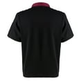 thumbnail image 5 of YONGHS Men's Chef Coat Kitchen Canteen Jacket Uniform with Pocket M-4XL A Black XL, 5 of 7