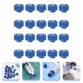 thumbnail image 3 of Flower Shape Syringe Tip Caps Plastic 50Pcs 0.53X0.53X0.39In, 3 of 8