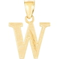 thumbnail image 4 of Floreo 10k Yellow Gold 0.45" Personalized Lighting Alphabet Letter A - Z Initial Charm Pendant with optional Extendable Chain Necklace, 4 of 7
