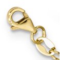 thumbnail image 3 of 14k Yellow Gold Link 18 Inch Necklace Pendant Charm Fancy, 3 of 8