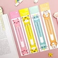 thumbnail image 2 of 1 PCS Kawaii Cartoon Animals Stationery Drawing Gift Office School Supplies Magnet Plastic Cute Funny Straight Ruler F, 2 of 6