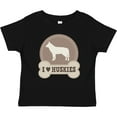 thumbnail image 3 of Inktastic Husky Dog I Love Huskies Boys or Girls Baby T-Shirt, 3 of 5