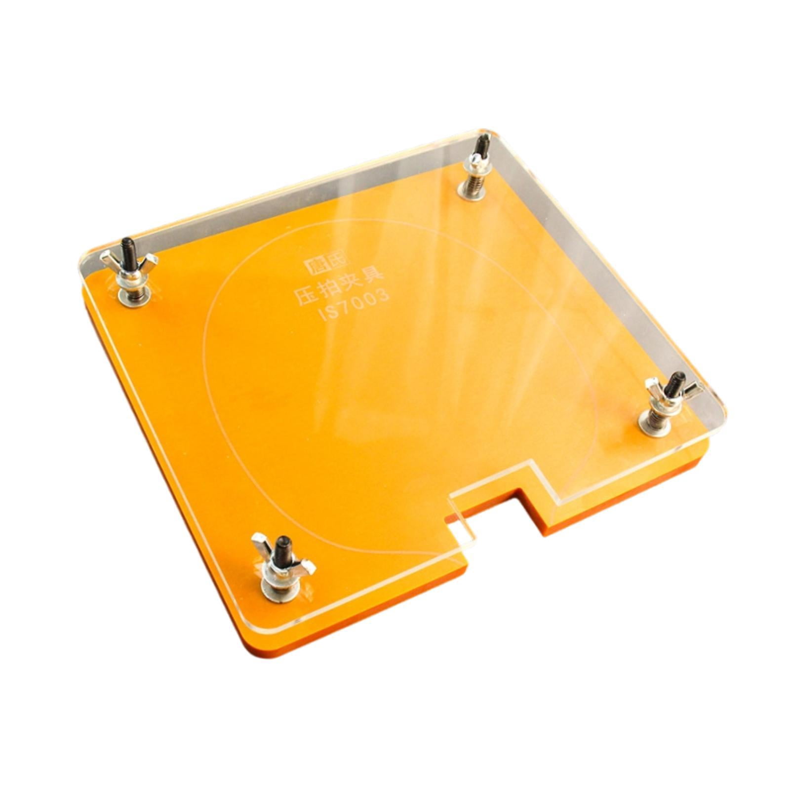 harayaa Table Tennis Paddle Press Accessory Stable Control Racket Press Clamp Durability
