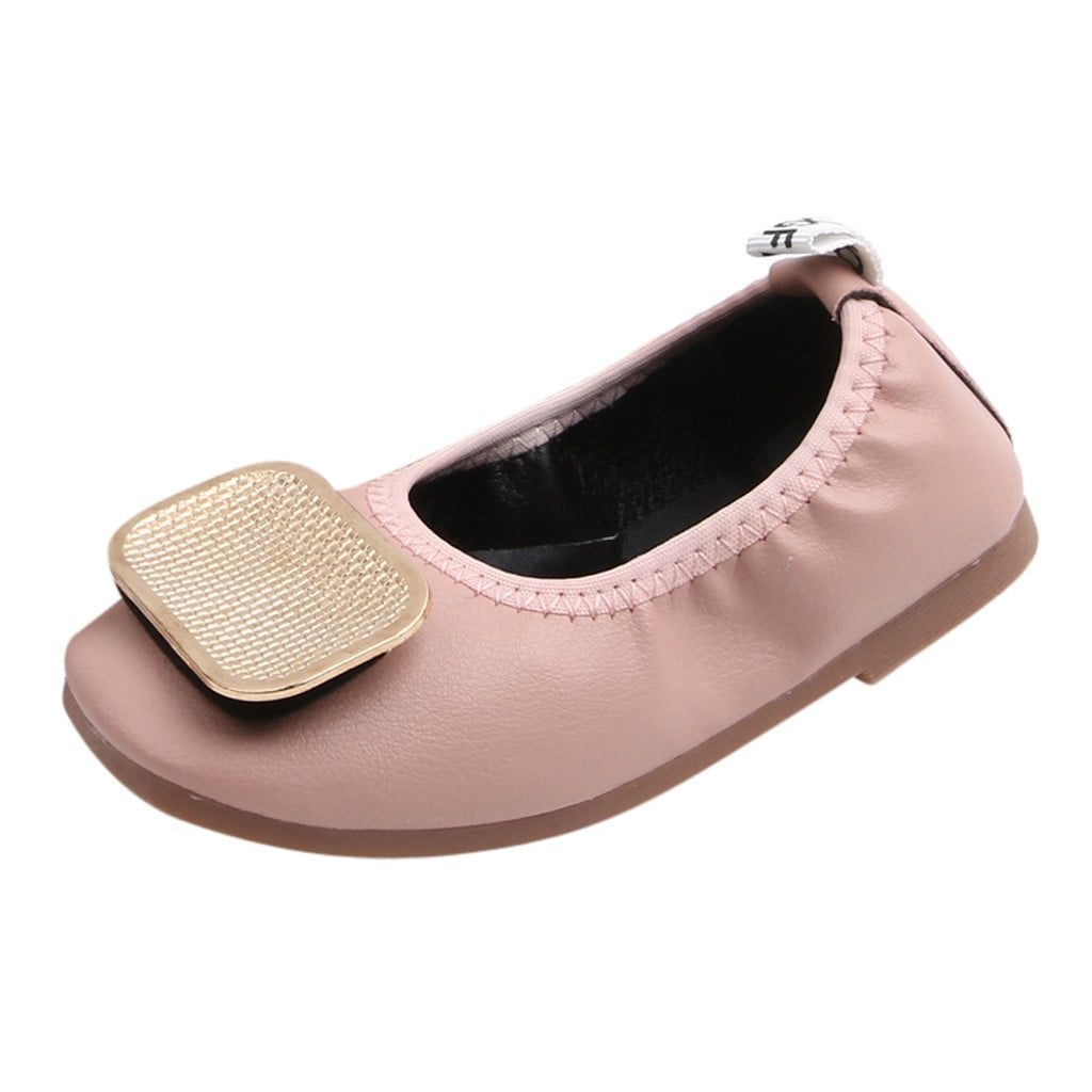 baby pink loafers