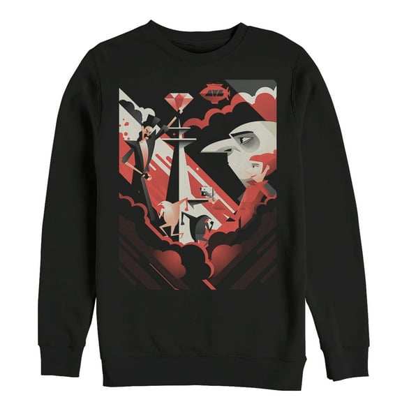 Men's Despicable Me 3 Modern Jewel Heist Sweatshirt Black X Large