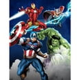 thumbnail image 3 of Manta de peluche Jay Franco Marvel Avengers Blue Circle 117 x 152 cm Jay Franco Ver descripción, 3 of 3
