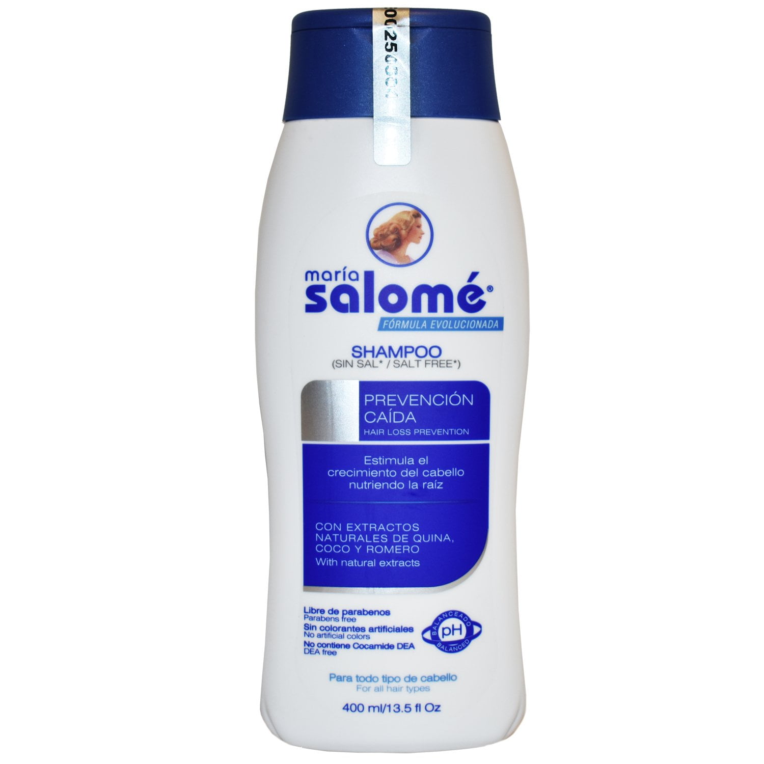Maria Salome Traditional Hair Loss Prevention kit of Shampoo 13.5 fl.oz. - Conditioner 13.5fl.oz. - Lotion 11.8 fl.oz. Natural Products for Thinning Hair