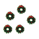 thumbnail image 3 of 5 piezas de coronas navideñas pequeñas en miniatura para decorar tartas, accesorios colgantes, 3 of 5