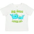 thumbnail image 3 of Inktastic My Aunt loves me- cute narwhal Boys or Girls Toddler T-Shirt, 3 of 5