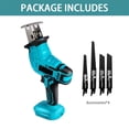 thumbnail image 2 of 18V Cordless Electric Reciprocating Saw Portable Variable Speed Metal Wood PVC Cutting Tool for 18V Battery, 2 of 7