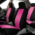 FH Group Universal Fit Cloth Car Seat Covers, Washable Easy to Install