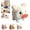 White, variant on Electric Pig Plush Realistic Toy, 2026 New Interactive Crawling Piglet, Electronic Plush Piggy Toy with Wagging Tail & Twitching Nose & Oink, My Pet Pig That Acts Like a Real Pigs