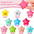 thumbnail image 2 of Stress Balls Sotiff Star, paquete de 100 frases motivacionales para niños, 2 of 7