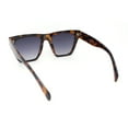 thumbnail image 4 of Womens Oversize Beveled Frame XL Cat Eye Retro Sunglasses Tortoise - Smoke, 4 of 4