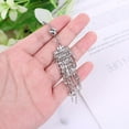 thumbnail image 5 of AOOOWER Hot for Rhinestone Tassel Dangle Bar Body Piercing Jewelry Button Navel Belly Ri, 5 of 7