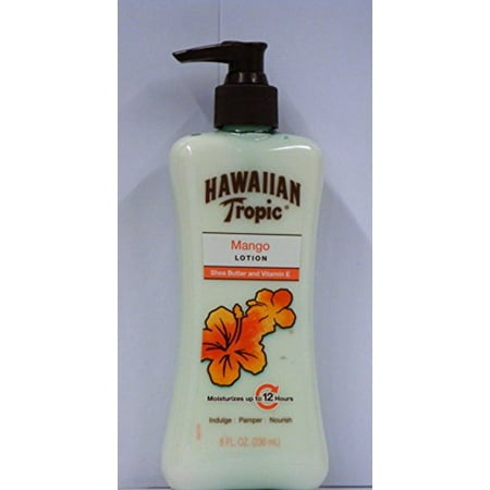 Hawaiian Tropic Mango Lotion with Shea Butter and Vitamin E (Pack of 3)