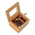 thumbnail image 4 of Caja de música, caja de música con manivela, caja de música con manivela de madera, caja musical con manivela, innovación moderna, 4 of 14