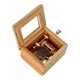 thumbnail image 2 of Caja musical de madera, caja de música con manivela Caja de música con manivela de madera Caja musical con manivela Rendimiento inigualable, 2 of 12