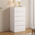 thumbnail image 2 of Cómoda de madera maciza, dormitorio, salón, combinación de cabecera, mueble de almacenamiento contra la pared, 2 of 4