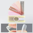 thumbnail image 1 of 300 piezas de Punta de uñas postizas artificiales para extensión de uñas perfecl Color cuadrado Color mixto cuadrado, 1 of 8