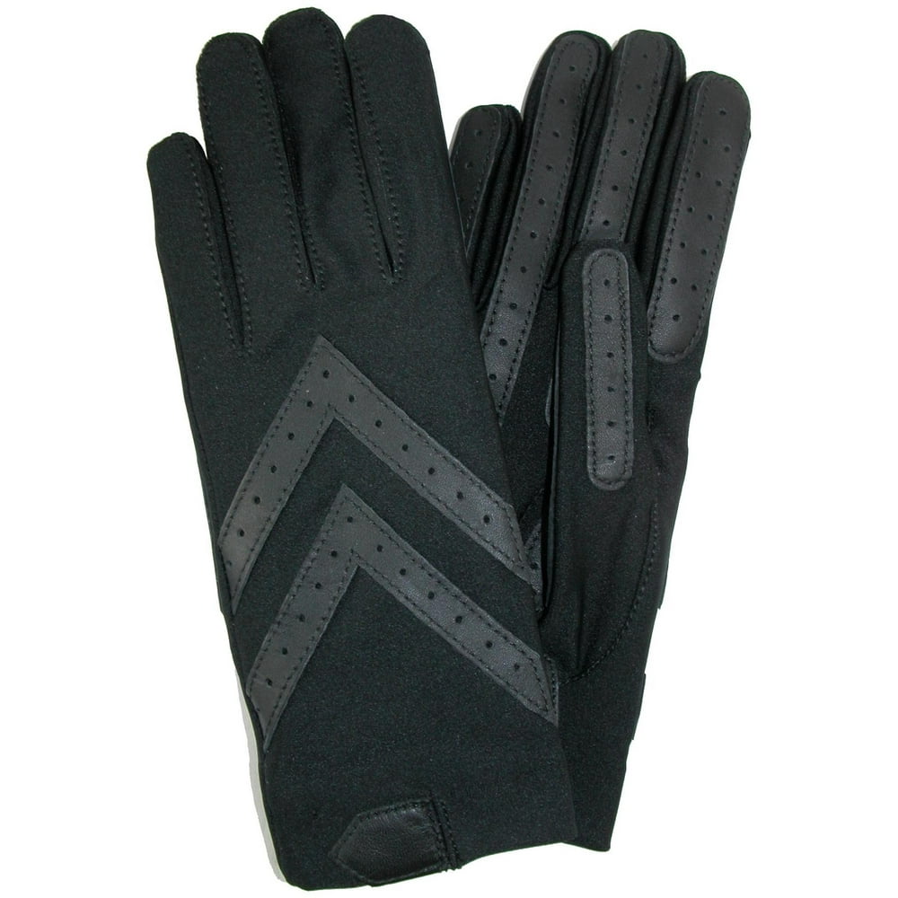 Isotoner Isotoner Unlined Leather Palm Driving Gloves (Women's