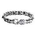 thumbnail image 5 of Ziurtnc Vintage Dragon Studded Bracelet Men Punk Style Retro Studded Keel Bracelet Hip Hop Bangle Jewelry Gift, 5 of 8