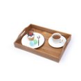 thumbnail image 4 of Home Trends Acacia Wood Squary Tray, 16.92 x 11.73 x 3.07inch, Natural Acacia Wood, 4 of 5