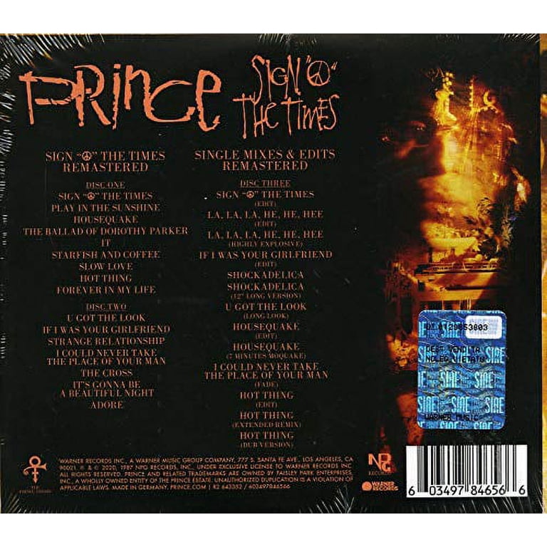 Prince - Sign O' The Times - R&B / Soul - CD - Walmart.com