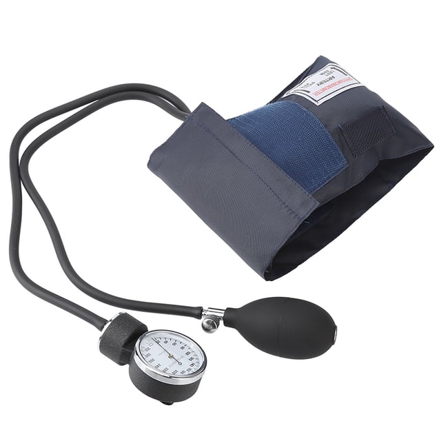Kit de esfigmomanómetro monitor de presión arterial manual Fácil instalación Suministros médicos portátiles sin sangre Profesional para personas mayores ANGGREK Otros