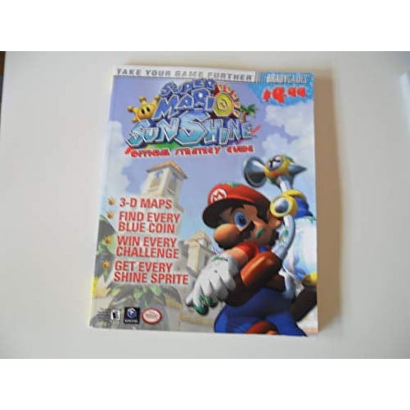 Pre-Owned Super Mario Sunshine√¢‚Äû¬¢ Official Strategy Guide (Brady Games) Paperback