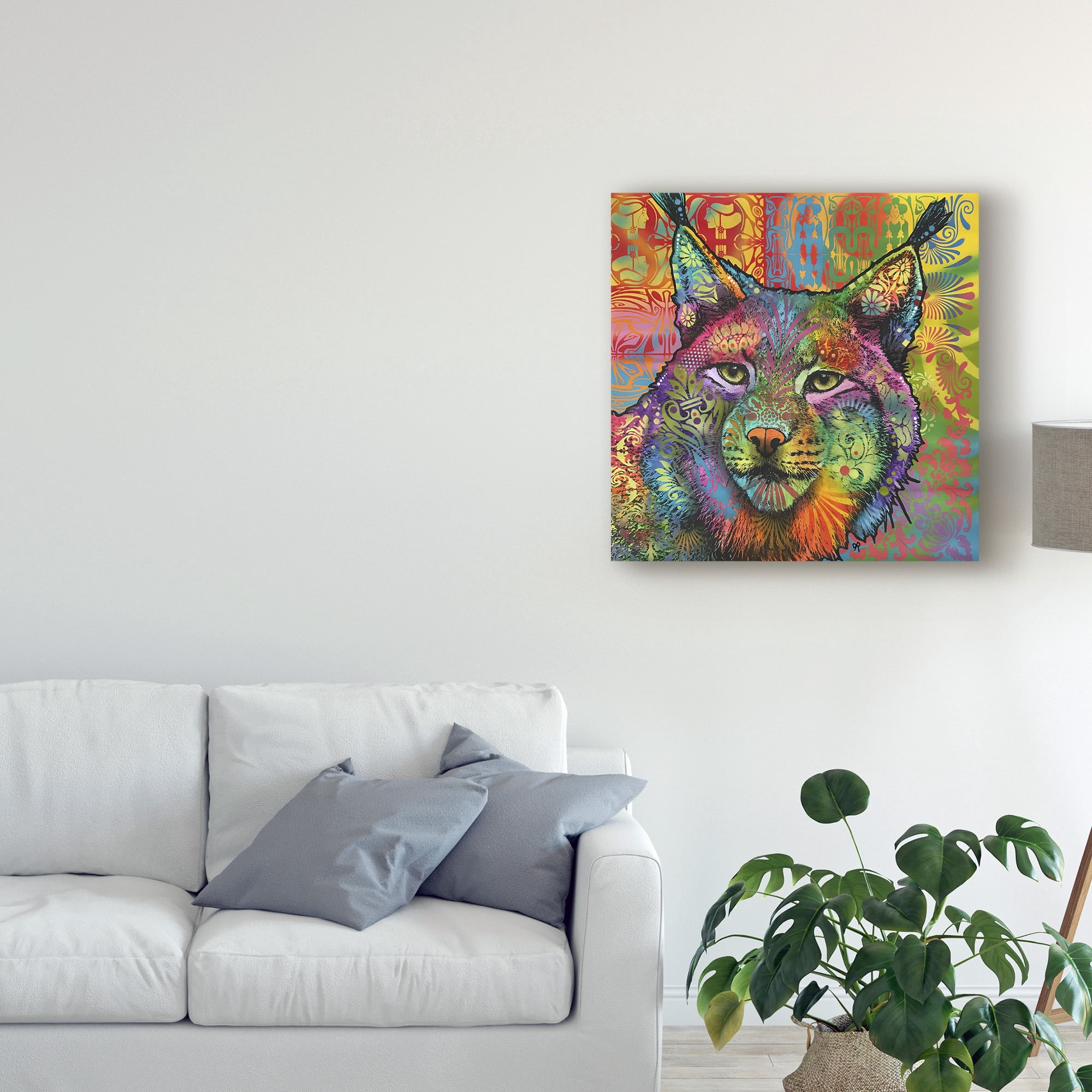 Trademark Fine Art 'The Lynx' Canvas Art by Dean Russo