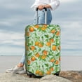 thumbnail image 7 of Hirioo Tangerine for Elasticity Suitcase Cover (No luggage Included) Durable Luggage Protector Fits 18-32 Inch Luggage-Small, 7 of 7