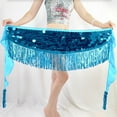 thumbnail image 2 of Daznico Gleaming Sequin Fringe Party Skirt for – Sparkly Flapper Style Mini Skirt for Evening Events and Celebrations,Mardi Gras Clothing,Mardi Gras Skirt,One Size, 2 of 4