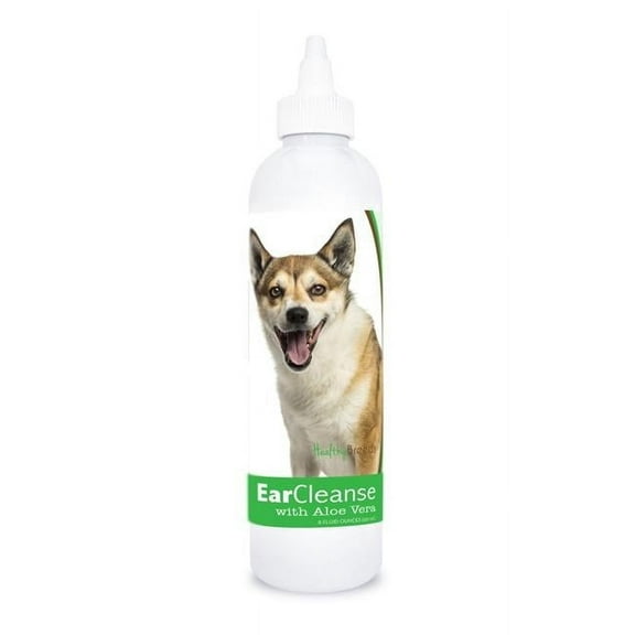 Healthy Breeds 840235197119 8 oz Norwegian Lundehund Ear Cleanse with Aloe Vera Cucumber Melon