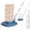 Blue, variant on Cordless Pool Vacuum Cleaner with Telescopic Pole, Rechargeable Pool Leaf Vacuum with 6.6Gal Leaf Catcher Bag for Heavy Debris Areas, 83GPM Powerful Suction