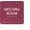 Burgandy, variant on ADA CENTRAL SIGNS - 6" X6" Meeting Room Sign - ADA Compliant Tactile Graphics Grade 2 Braille Text Acrylic Wall Sign - Privacy Interview Room Name Door Sign for Schools Hospitals Offices & Apartments