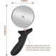 thumbnail image 4 of 2026 Pizza Cutter Wheel, Stainless Steel Slicer, 9.33-inch Sharp Classic Cutters, Kitchen Gadget With Finger Guard Protects, 4 of 5