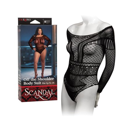 

CalExotics - Scandal Plus Size Off the Shoulder Body Suit