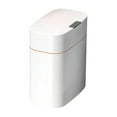 thumbnail image 2 of Bote de basura con sensor para baño, inodoro, cocina, sala de estar, hogar, con tapa, bote de basura inteligente, 2 of 9