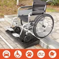thumbnail image 6 of 2 Pack 2.7'' Rise Driveway Rubber Curb for Ramps,Driveway Ramp Car Slope Ramp for Loading, 6 of 7