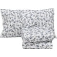 thumbnail image 4 of RUVANTI Flannel Sheets Full Size - 100% Cotton Double Brushed Bed Sheets Set, Deep Pockets 16 Inches, All Seasons Breathable & Extra Soft Full Sheets, Warm & Cozy, 4 Piece, Perri Me, 4 of 8