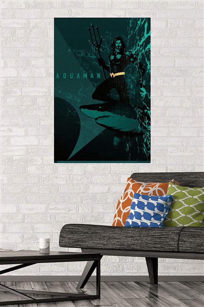 DC Comics: Dark Artistic - Aquaman Wall Poster, 22.375" x 34"
