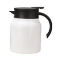 thumbnail image 1 of Luzkey Insulated Kettle, Flask with Tea Strainer, Tightly Sealing Lid, Heat Retention, 1 Liter, Coffee Pot, Hot Water Jug ​​for The Kitchen white, 1 of 8