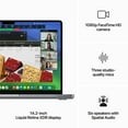 thumbnail image 5 of Premium Apple 2023 MacBook Pro Laptop M3 chip with 8‑core CPU, 10‑core GPU: 14.2-inch Liquid Retina XDR Display, 8GB Unified Memory, 512GB SSD Storage. Works with iPhone/iPad; Space Gray, 5 of 9