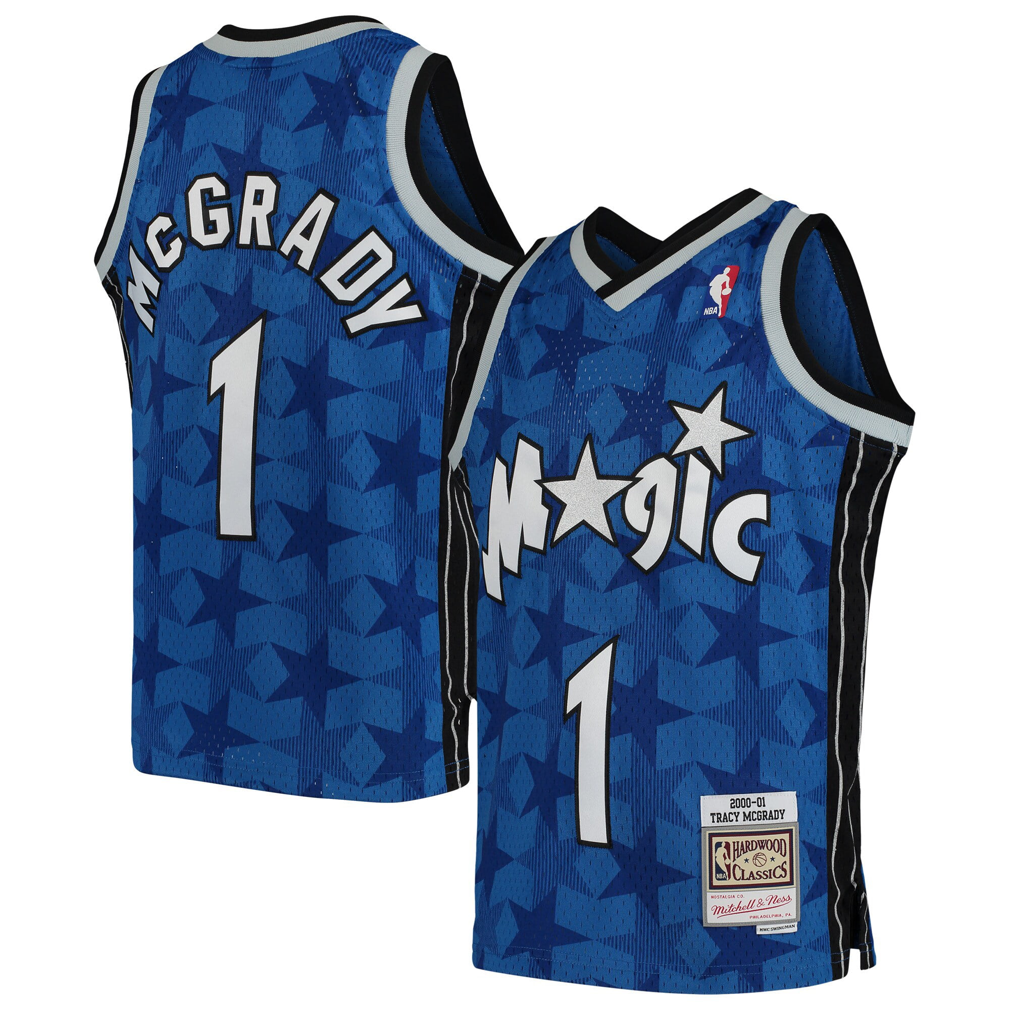 tracy mcgrady magic jersey blue