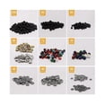 thumbnail image 4 of Lava Beads Kit Lava Stone Rock Beads Chakra Beads Spacers Beads Essential Oils Bracelet Necklace Je, 4 of 5
