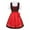 Red-Dresses, variant on Jsaierl Oktoberfest Dress Women Retro Medieval Elegant Goth Plus Size Dresses Cosplay Costumes Irish Steampunk Ball Gown Halloween Costumes